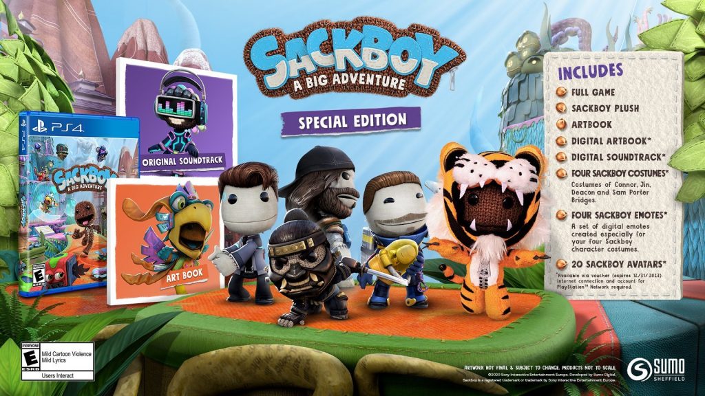 Sackboy: a big adventure: su pc costa di meno, perché? Perché si! Sackboy, sackboy a big adventure, sackboy a big adventure playstation 4, sackboy a big adventure playstation 5, platform ps5