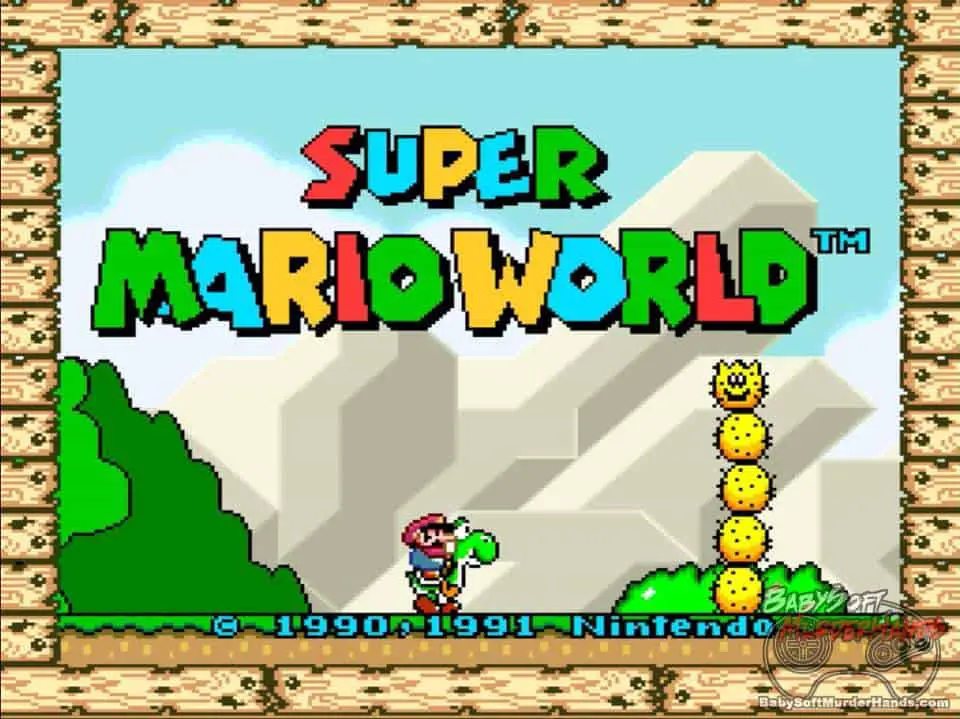 Super Mario World logo