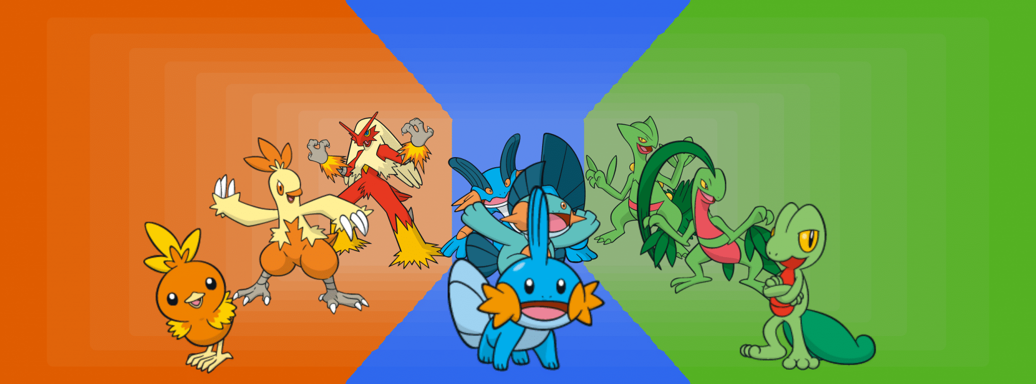 gen 3 startes Pokémon Spada e Scudo