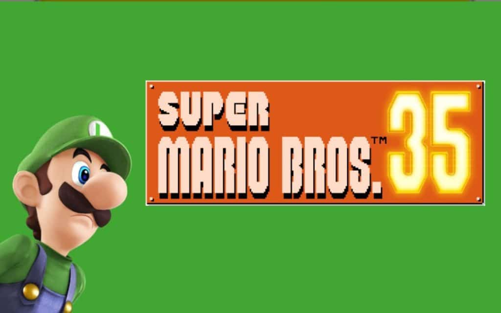 Super mario bros. 35, luigi è un personaggio sbloccabile Super mario bros. 35, luigi è un personaggio sbloccabile