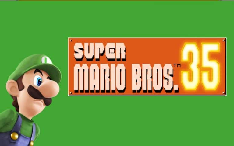 Super Mario Bros. 35, Luigi è un personaggio sbloccabile
