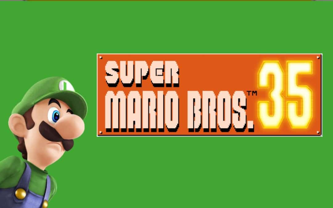 Super Mario Bros. 35, Luigi è un personaggio sbloccabile