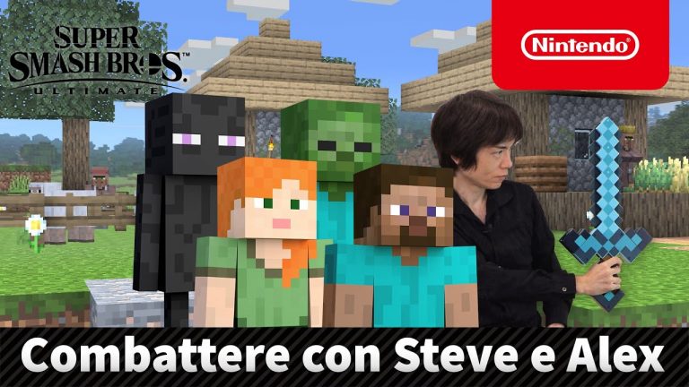 Super smash bros. Ultimate, approfondimento di masahiro sakurai su steve