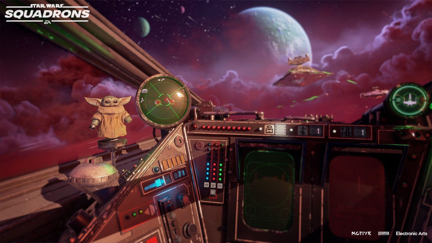 Star Wars Squadrons: mi dia un pacco di piccoli e teneri Baby Yoda per la mia nave