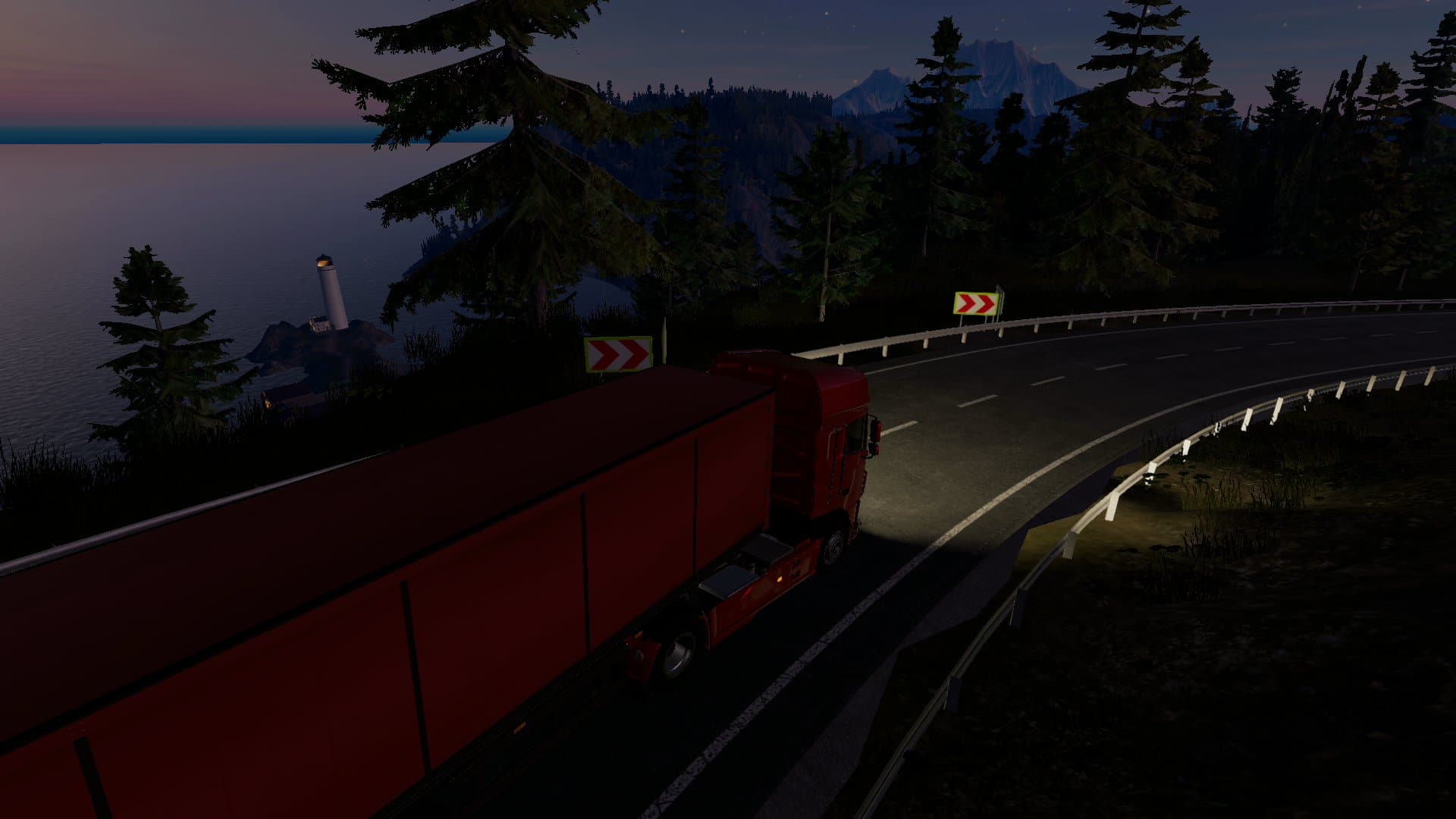 I paesaggi di Truck Driver su Nintendo Switch 