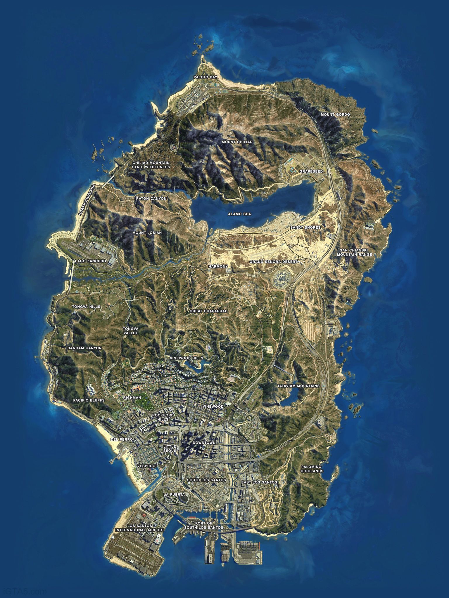 gta 5 map