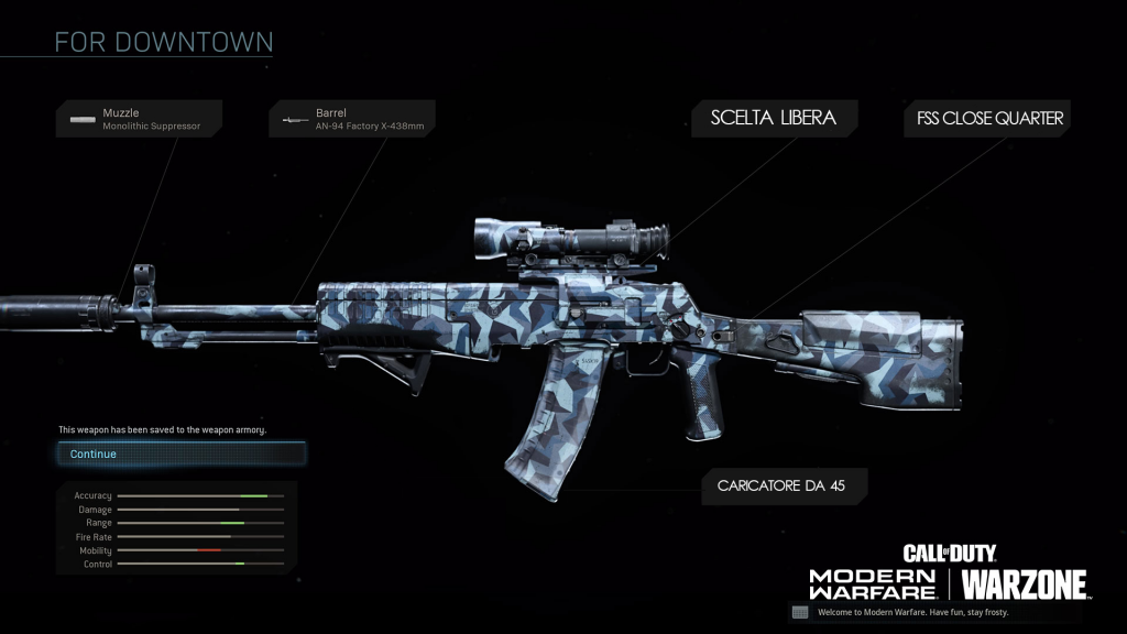 Cod warzone, guida al miglior setup per an-94 Cod warzone setup