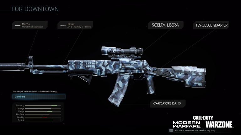 Cod warzone, guida al miglior setup per an-94