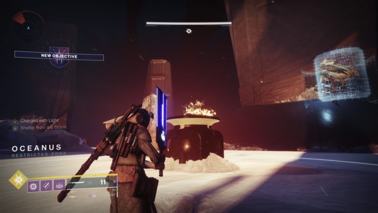 destiny 2 oceanus oltre la luce spada esotica lamento