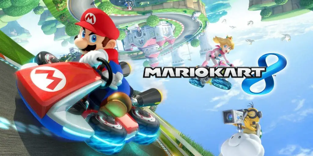 Super Mario 4 mario kart 8