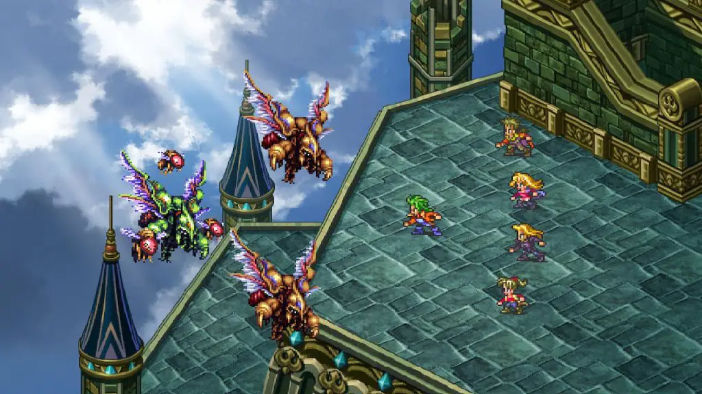 SaGa 1 romancing saga screen