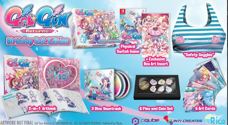 Gal*Gun Returns ecco la super limited edition in 3000 copie
