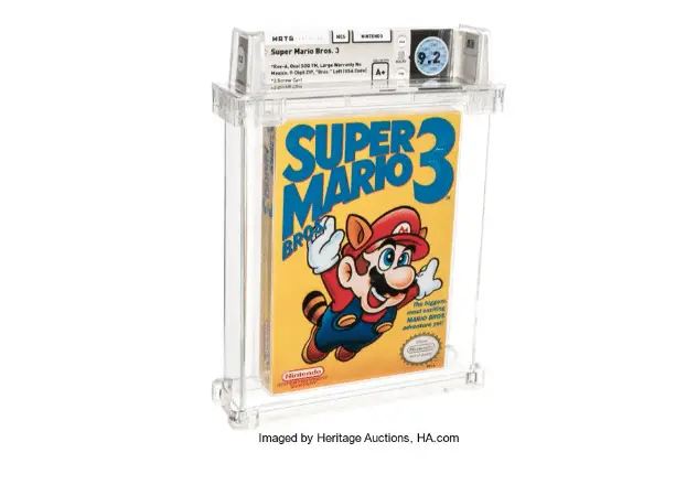 Una copia di Super Mario Bros. 3 è stata venduta per 156000 $ 1
