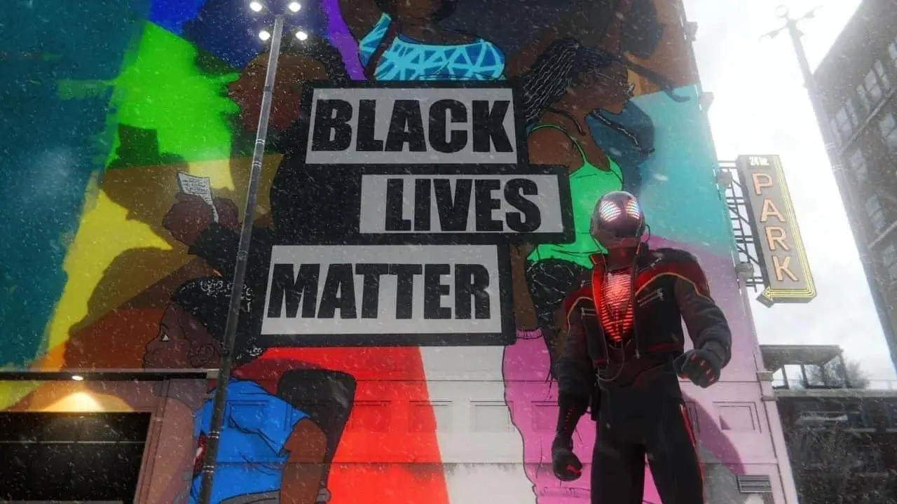 Spiderman BLM