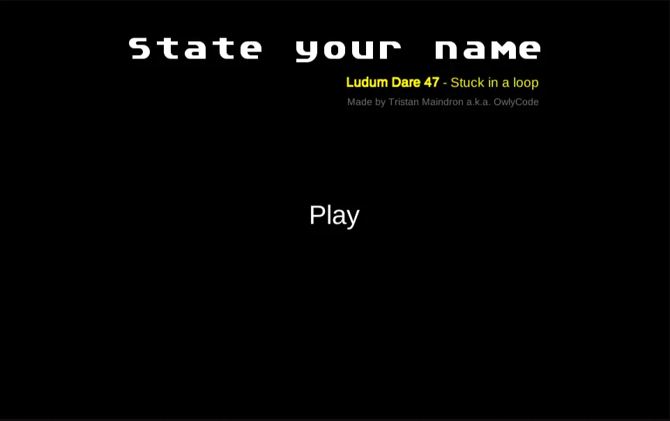 Newgrounds state your name logo