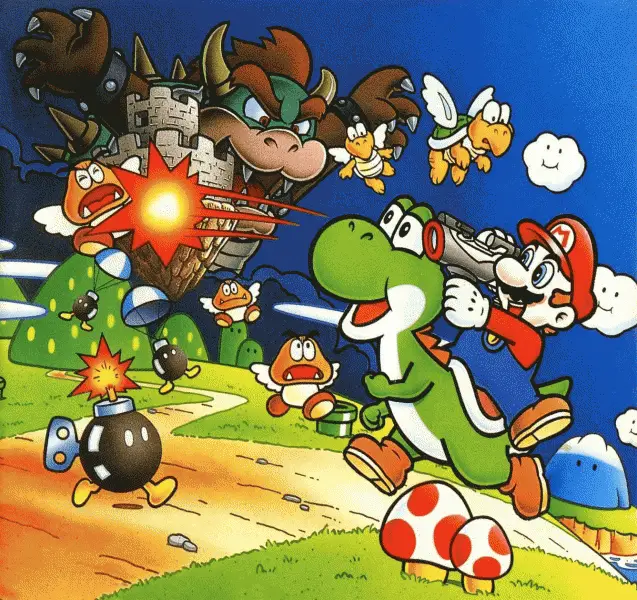 Super Mario Yoshi 01