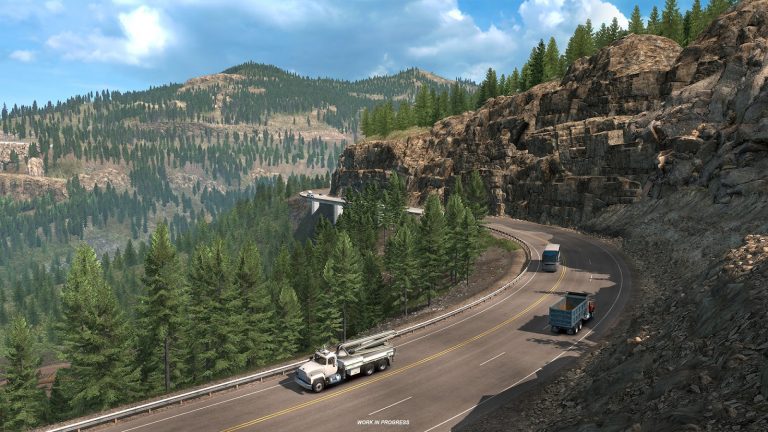 American truck simulator dlc ovvero esplorando il colorado