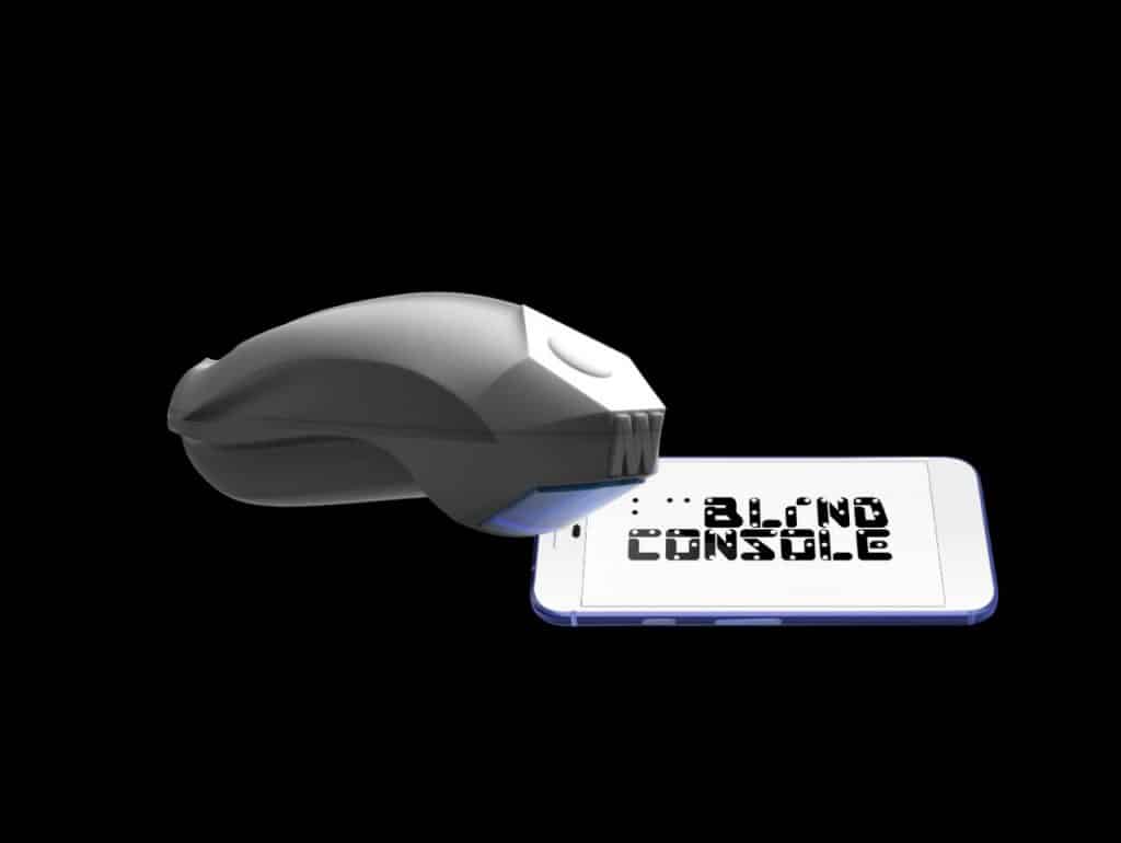 Blind console: la prima console per non vedenti Blind console