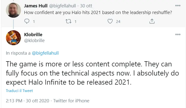 halo infinite twitter 2021