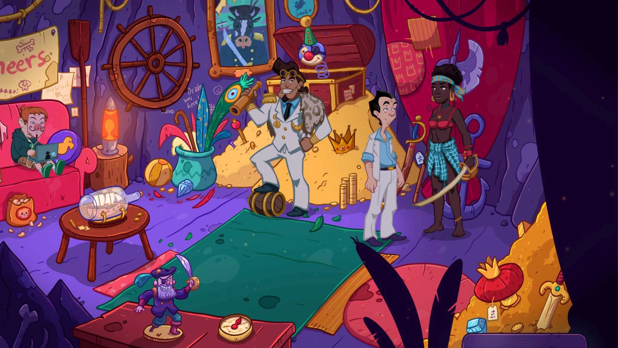 Screenshot di Leisure Suit Larry: Wet Dreams Dry Twice