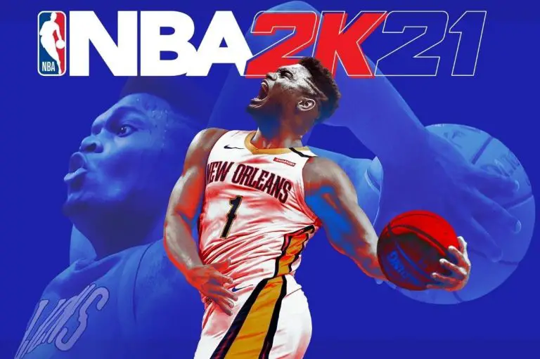 La cover di NBA 2K21