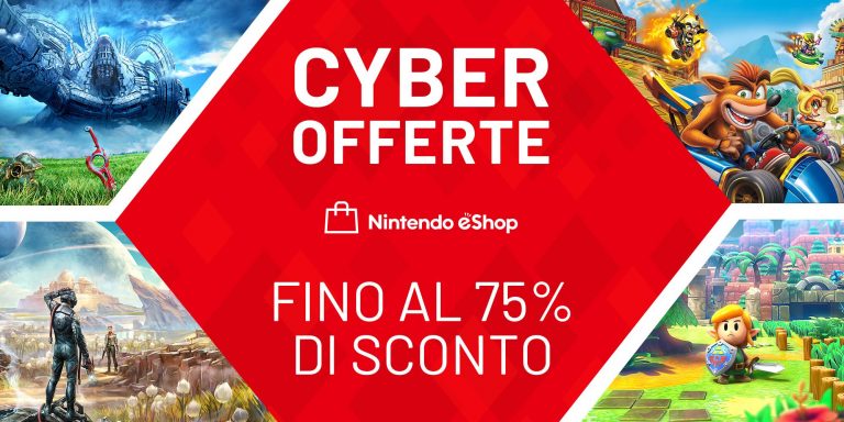 Black friday - partono le cyber offerte del nintendo eshop!