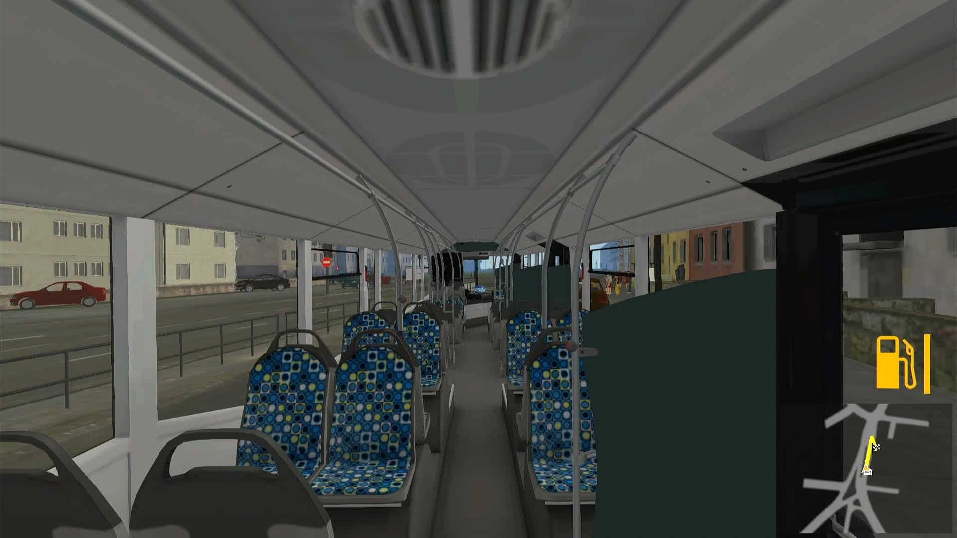 Gli interni della corriera in Bus Driver Simulator