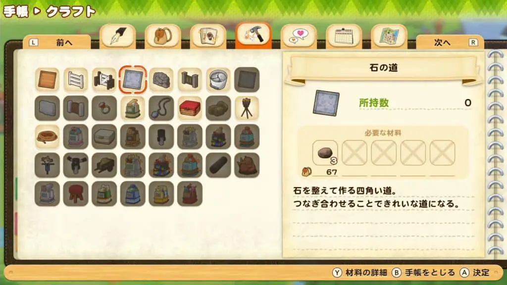 Crafting in Story of Seasons: Pioneers of Olive Town