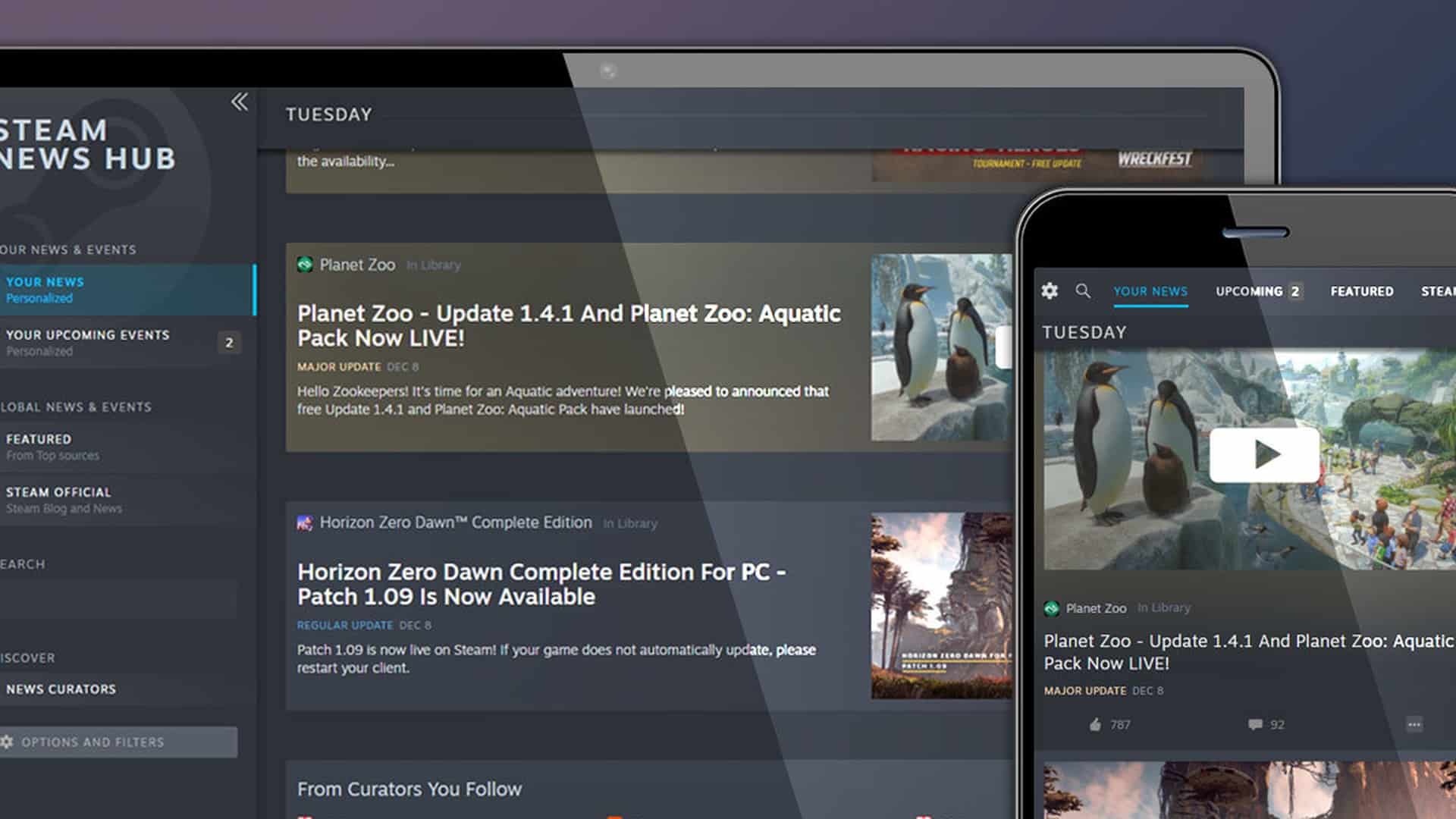 Steam News Hub 2