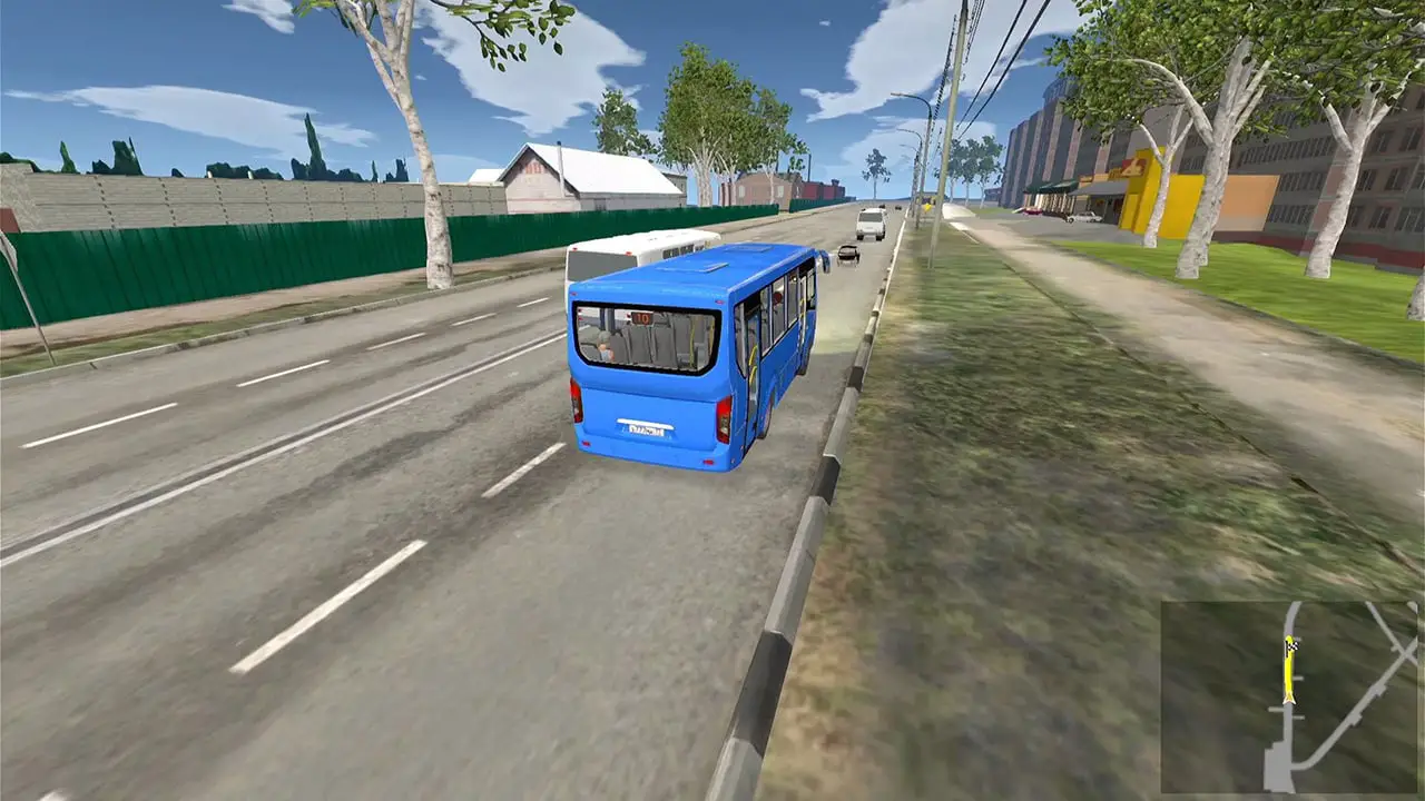 Un altro tragitto di Bus Driver Simulator