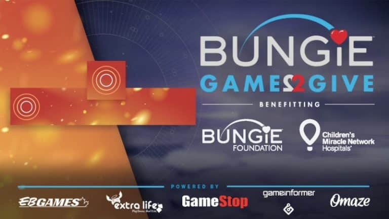 Bungie raccoglie 1,6 milioni con l'evento benefico game2give
