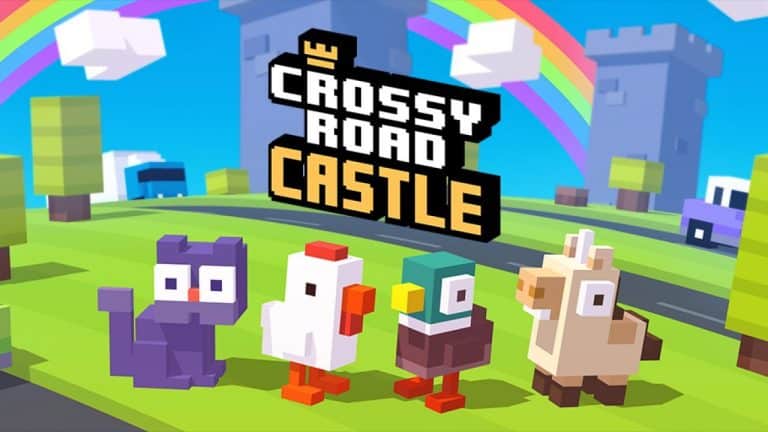 Crossy road castle apple arcade