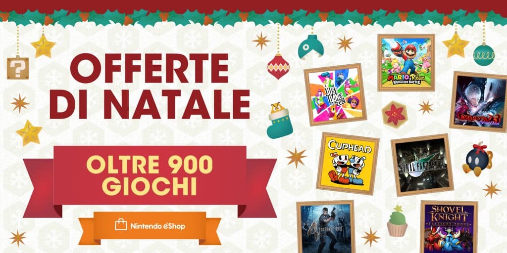 Nintendo eshop, offerte di natale in europa