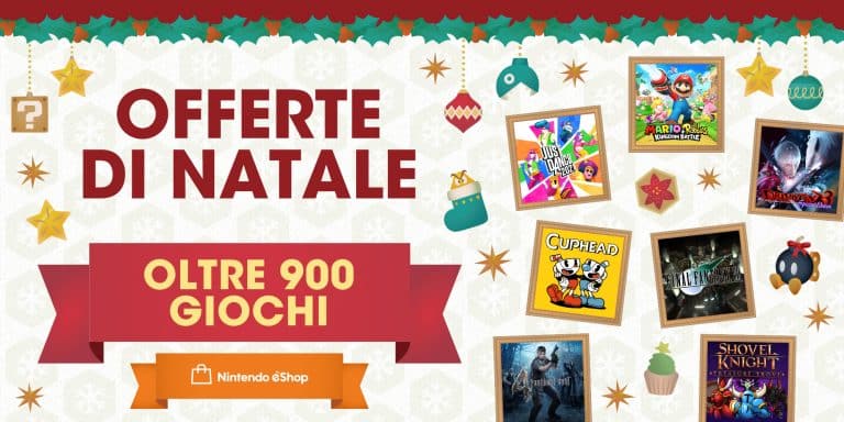 Nintendo eshop, offerte di natale in europa (2020)