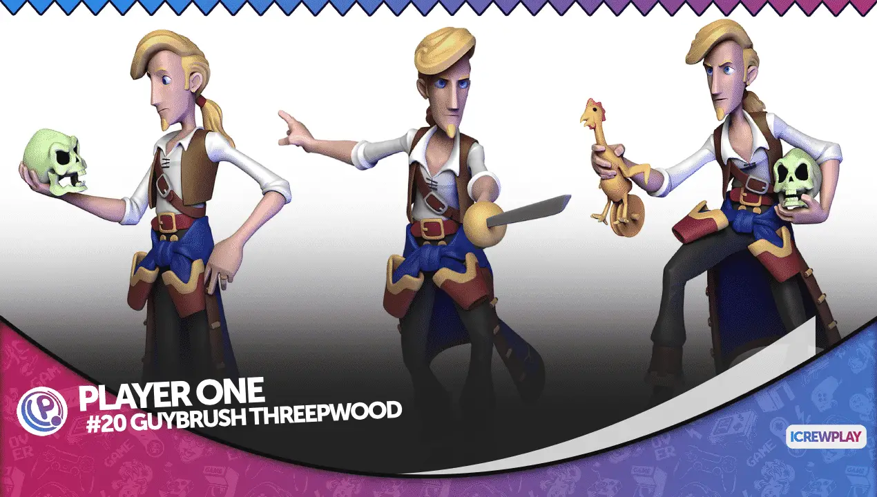 player one Guybrush Threepwood