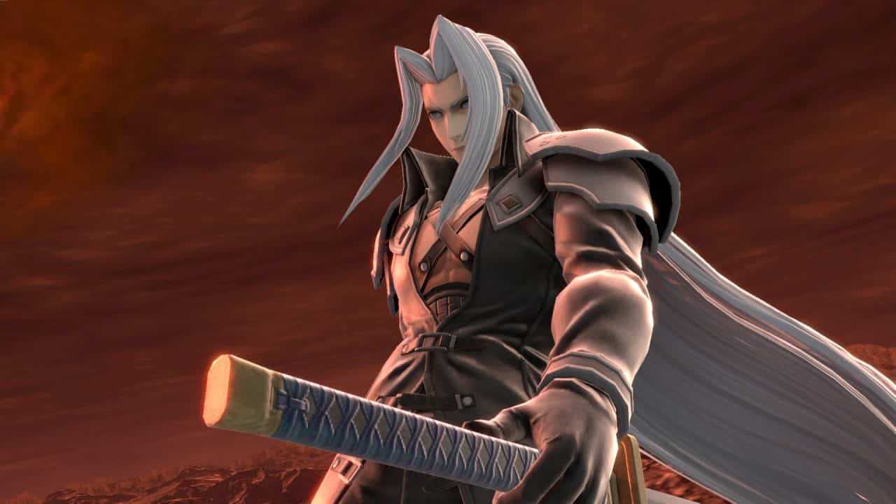 Super Smash Bros Ultimate Sephiroth