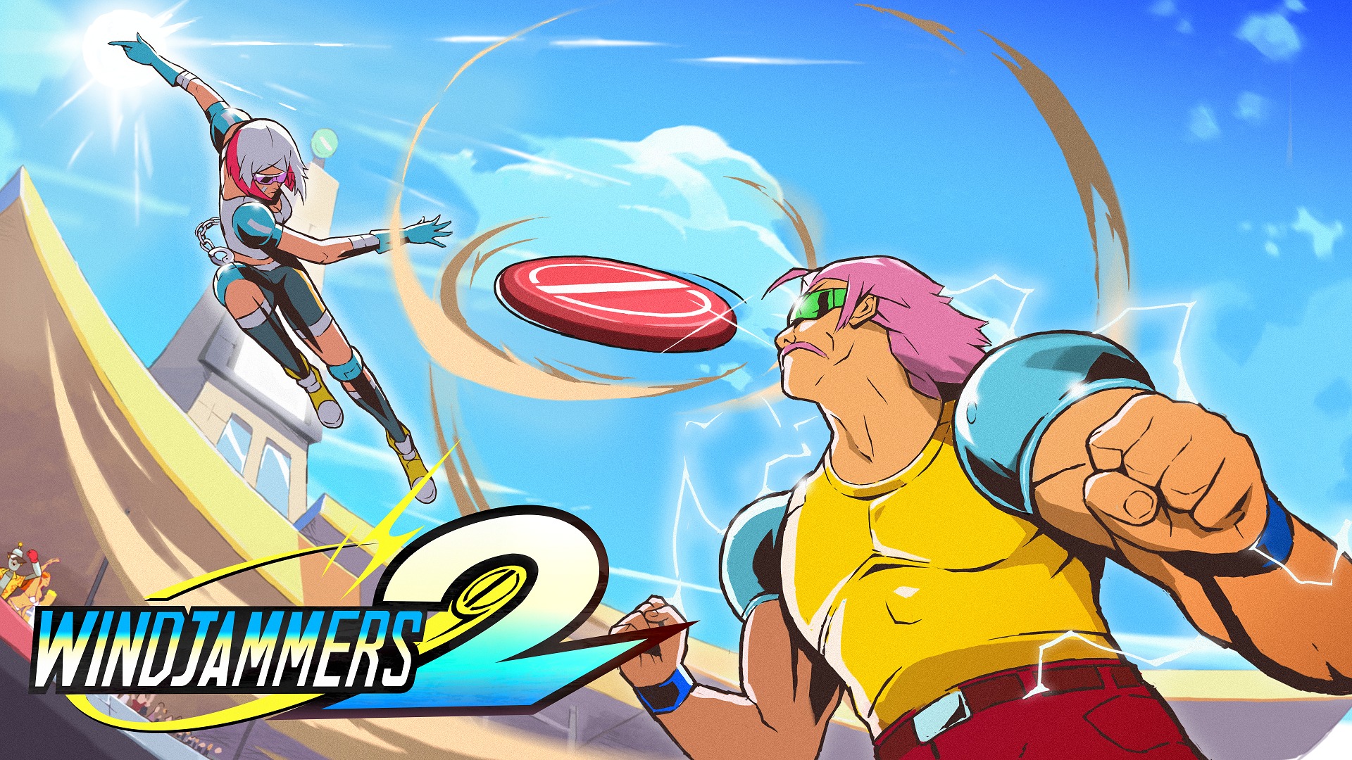 Windjammers 2, Windjammers 2 Uscita, Windjammers 2 Online, Windjammers 2 Logo, Windjammers 2 Gameplay