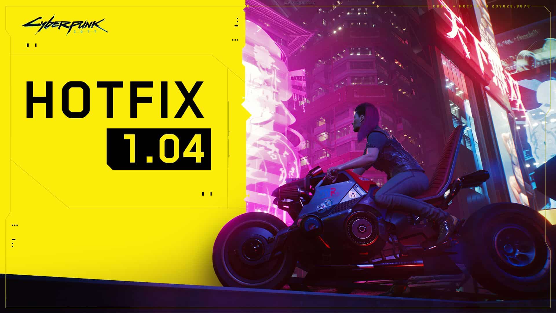 Cyberpunk 2077: arriva hotfix 1.06 per impedire il danneggiamento dei salvataggi di gioco