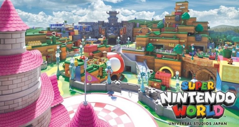 Una mappa del super nintendo world hollywood trapela online