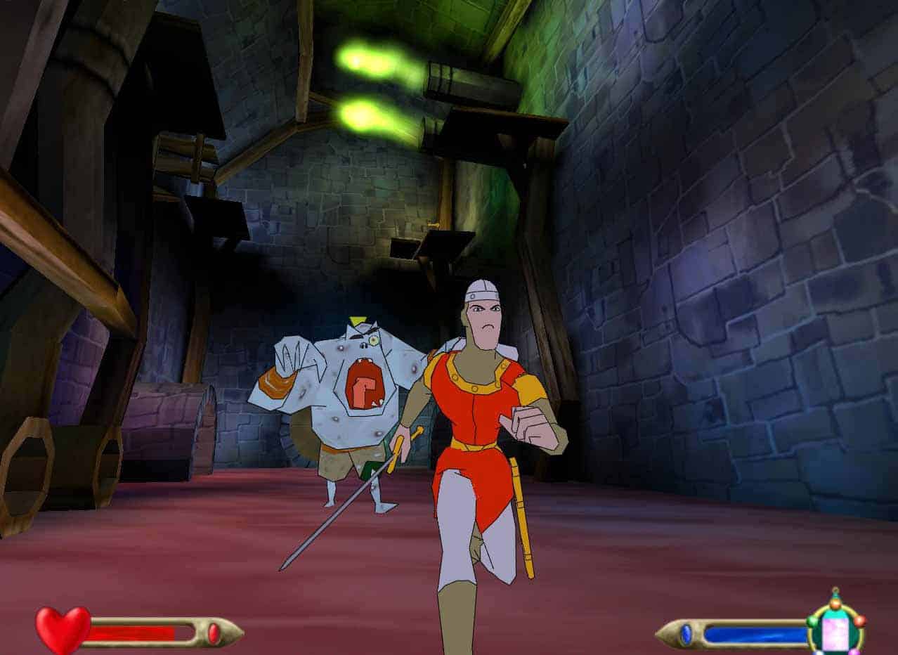 Dragon's Lair III - Dirk and Ogre