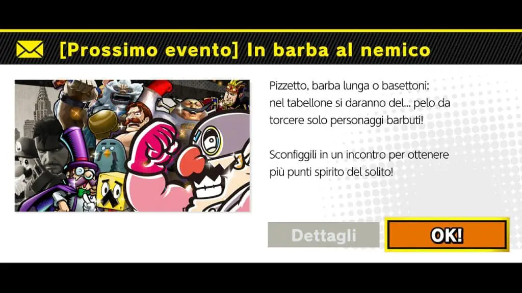 Super Smash Bros. Ultimate, evento del weekend “In barba al nemico”