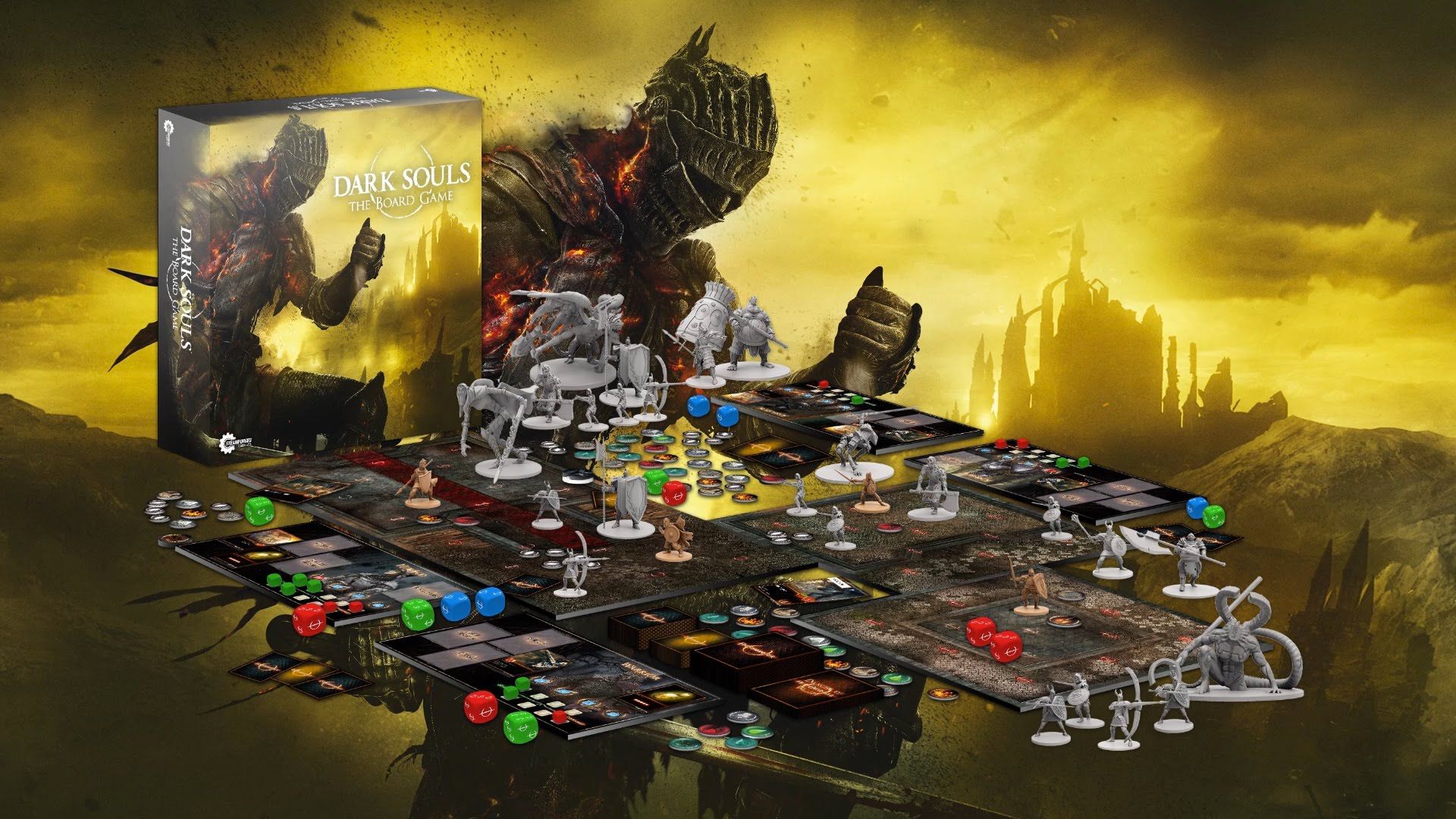 Monster Hunter, Monster Hunter World, Monster Hunter World Board Game, Monster Hunter Gioco da Tavolo, Gioco da Tavolo Dark Souls