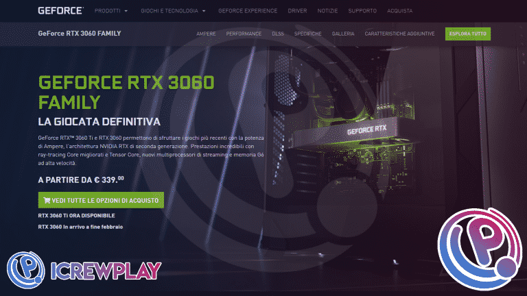 Rtx 3060, 12gb di memoria per tutti a fine febbraio