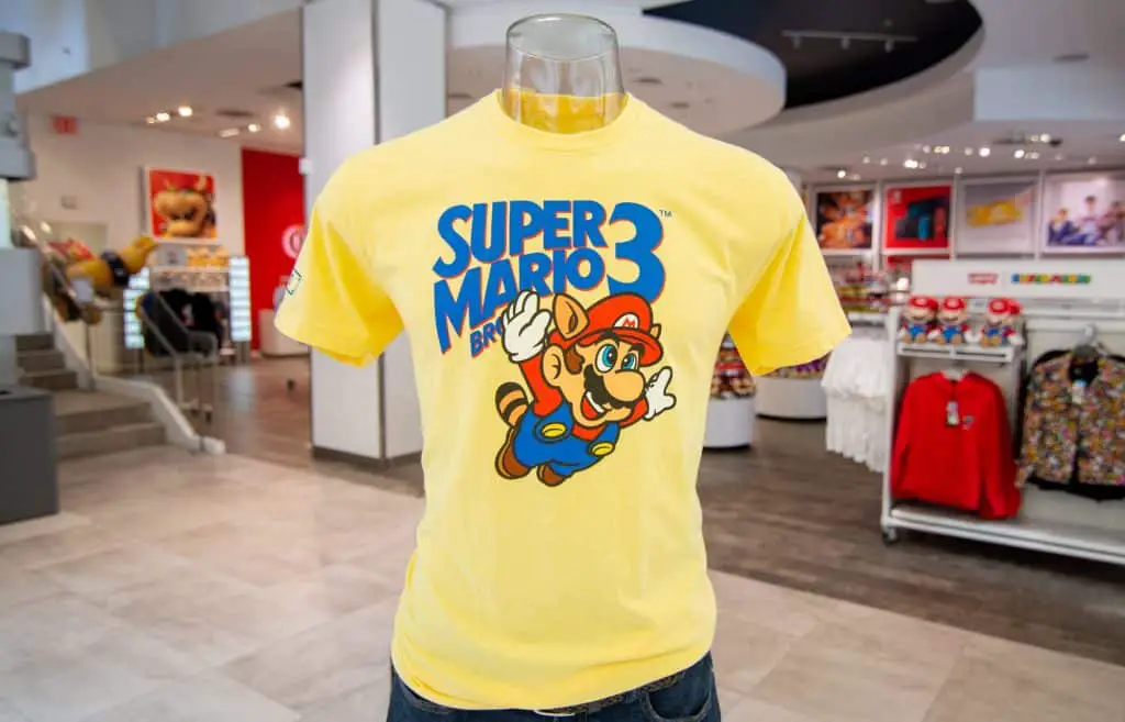 In vendita le T-Shirt di Super Mario Bros.