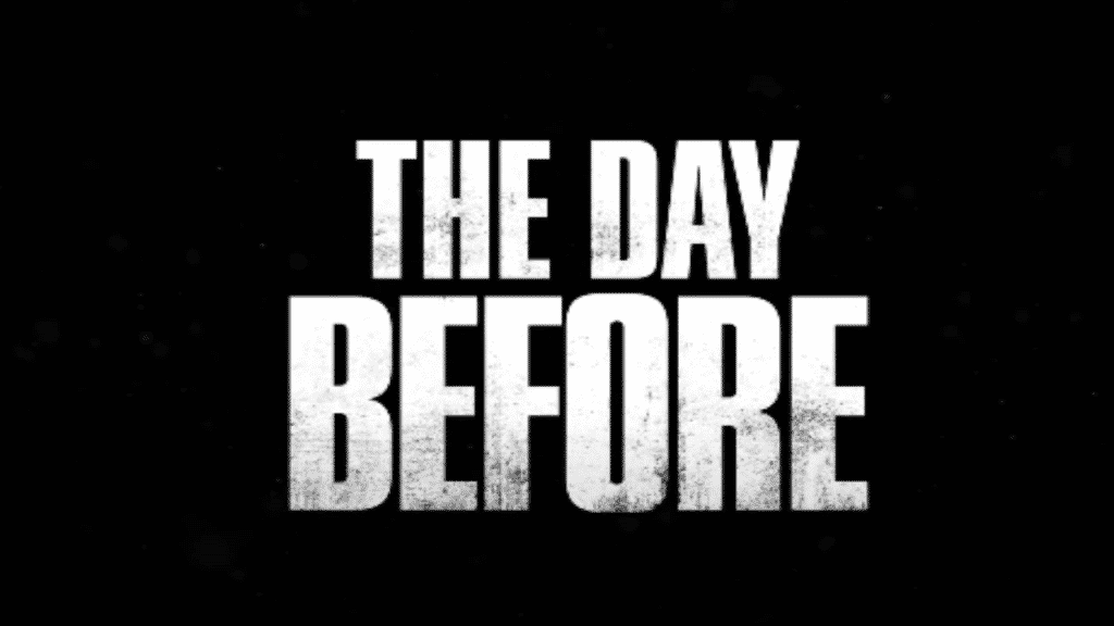 The day before