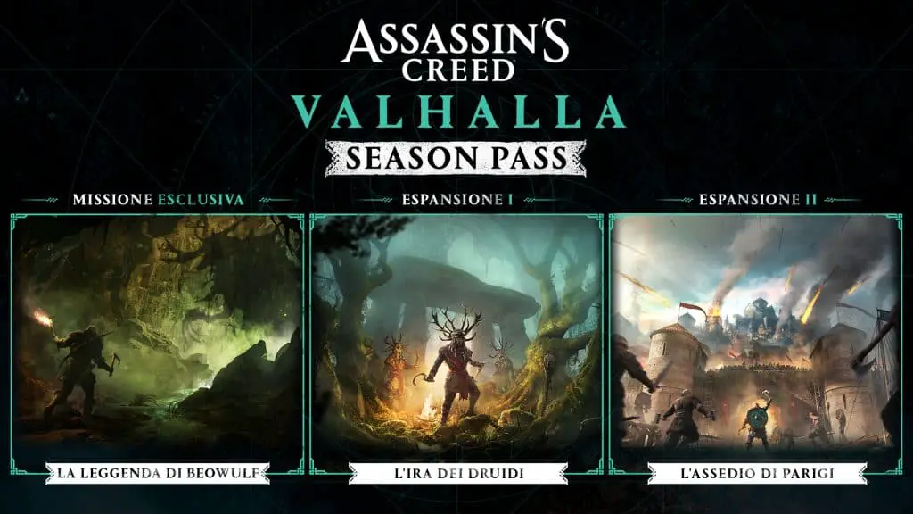 assassin's creed valhalla season pass