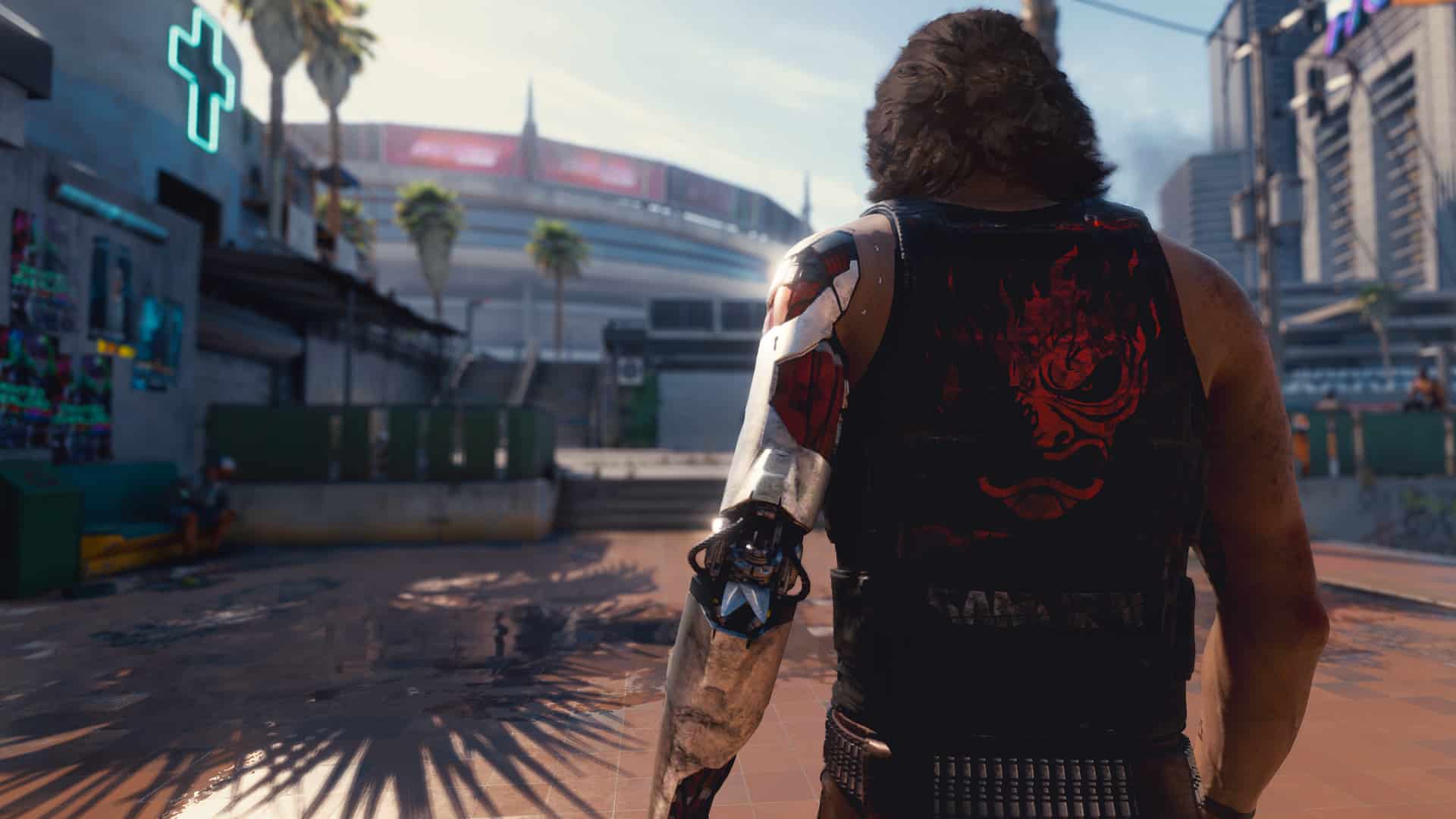 johnny silverhand braccio cyberpunk 2077