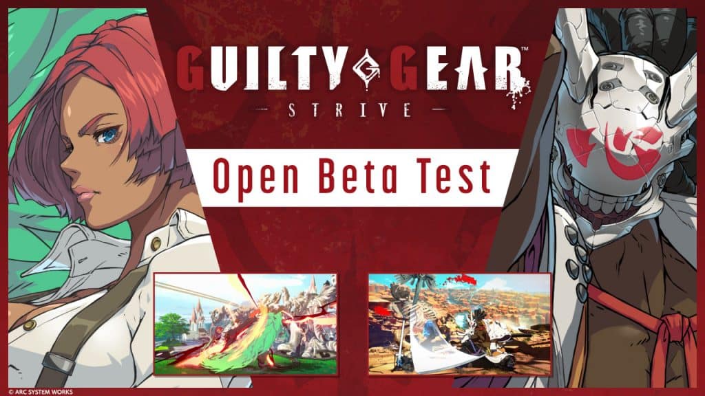 Guilty gear strive bandai picchiaduro open beta data di lancio