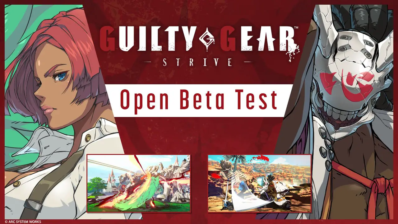 guilty gear strive bandai picchiaduro open beta data di lancio