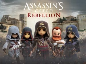 Immagine promozionale di Assassin's Creed Rebellion, titolo mobile pubblicato da Ubisoft